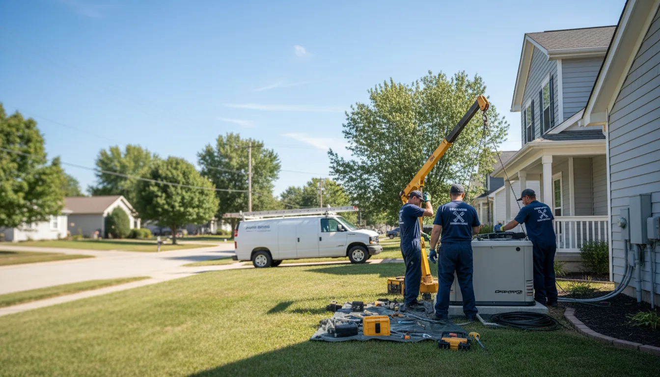 Generator Installation in Spearsville, LA near me